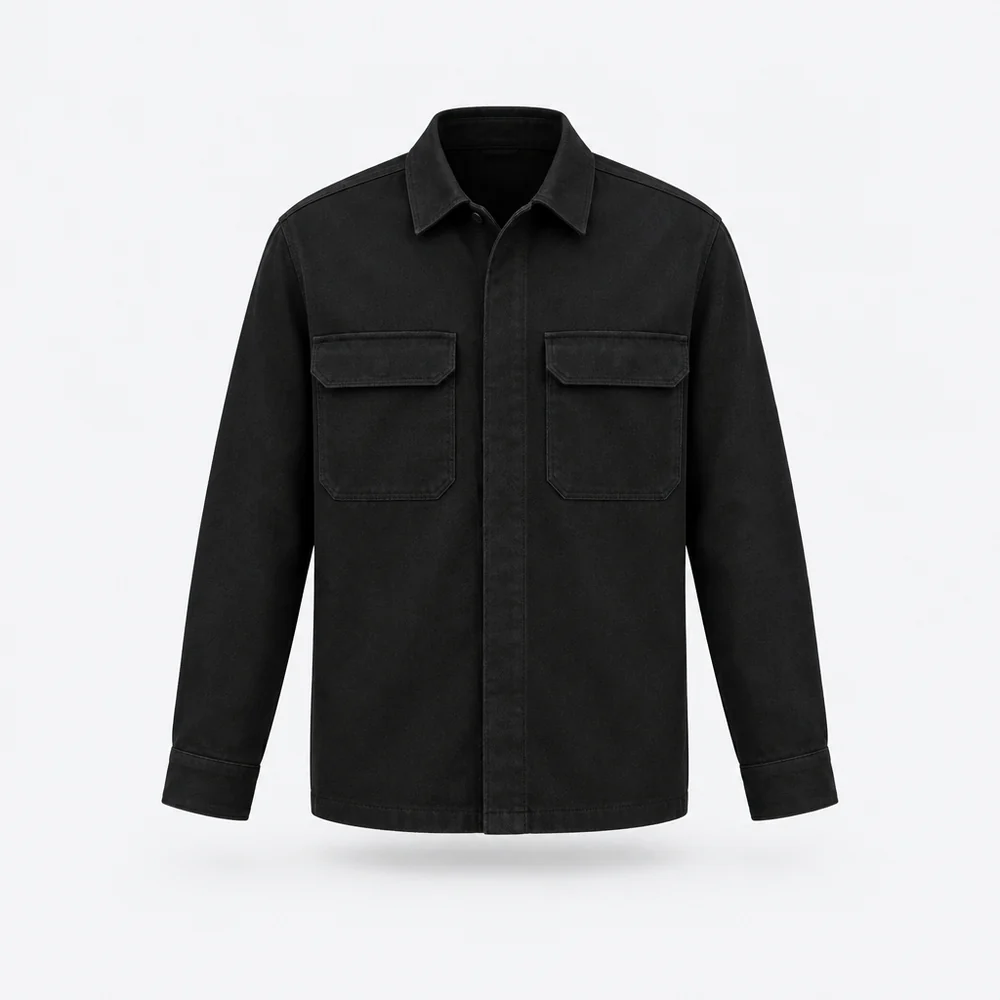 Amalfi Overshirt – Black