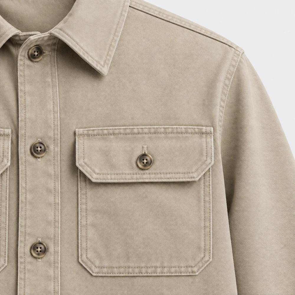 Amalfi Overshirt – detail