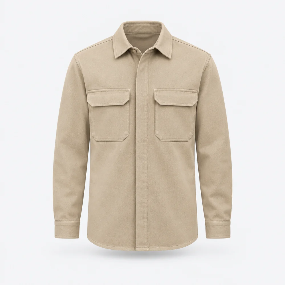 Amalfi Overshirt – Sand