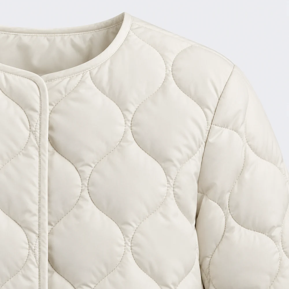 Assisi Quilted Jacket – detail