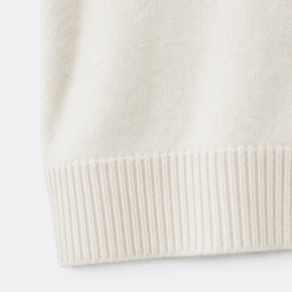 Cervinia Cashmere Crew – detail