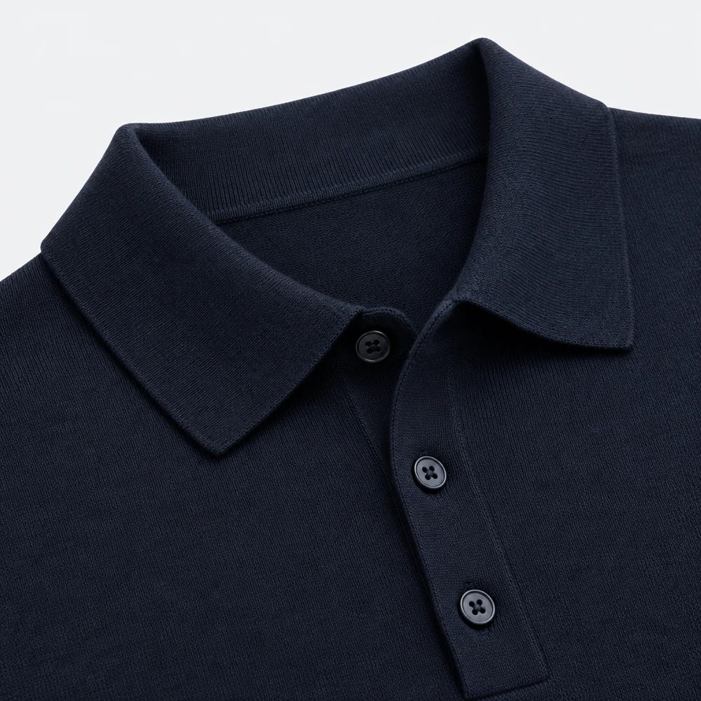 Cortina Merino Polo – detail
