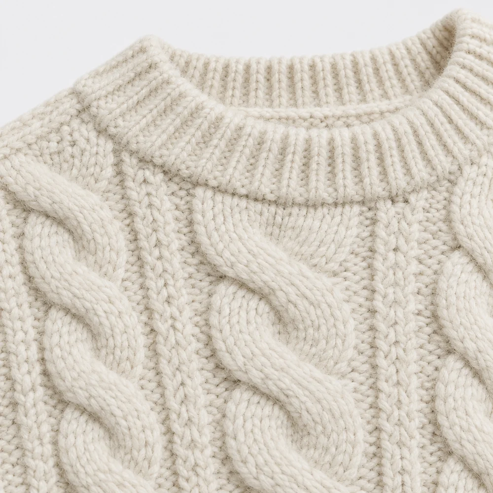Dolomiti Cable Knit – detail