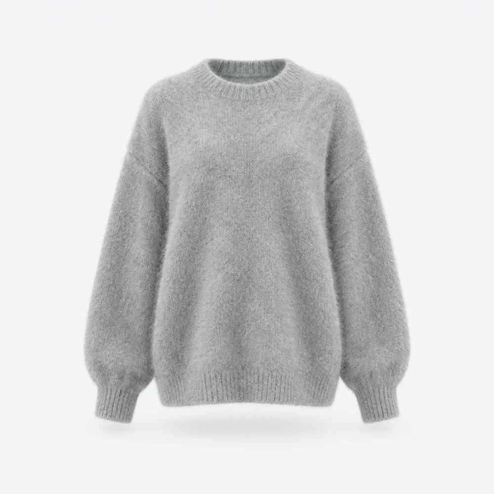 Murano Mohair Knit – Grey