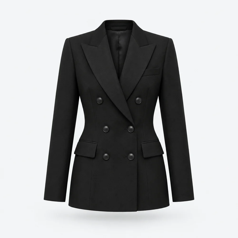 Parma Tailored Blazer – Black