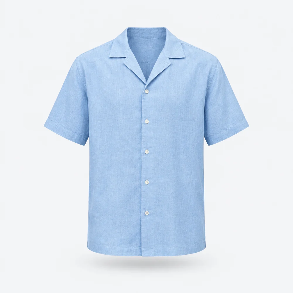 Portofino Linen Shirt – Sky