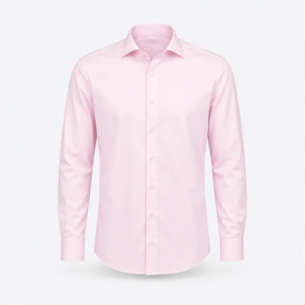 Siena Poplin Shirt – Pale Pink